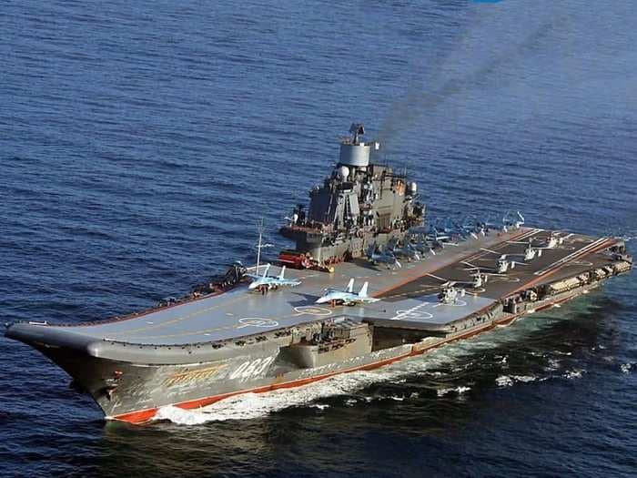 Russia will deploy their only aircraft carrier to the Mediterranean to support Assad