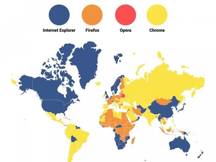 See how Chrome beat out its competitors to become the most popular browser in the world