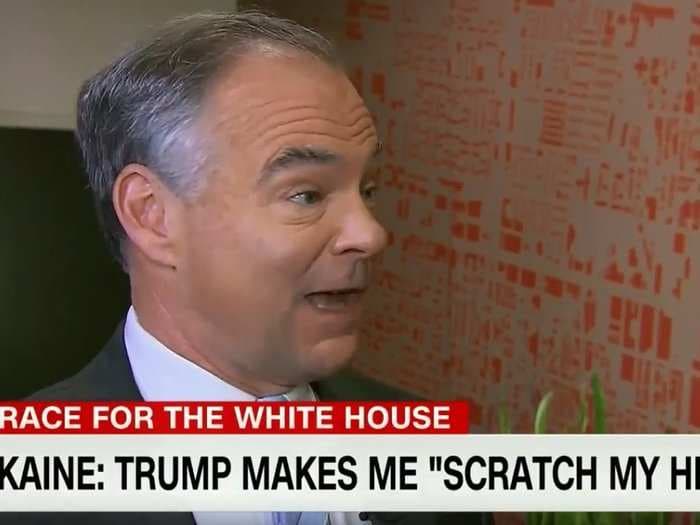 Tim Kaine rips Donald Trump for thinking the Virginia senator was from New Jersey
