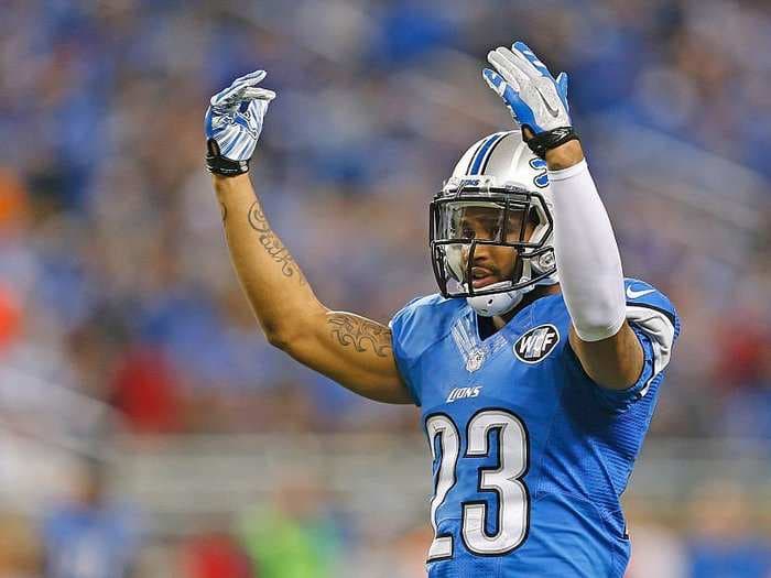 Detroit Lions defender had a touching reaction to signing a $50 million contract