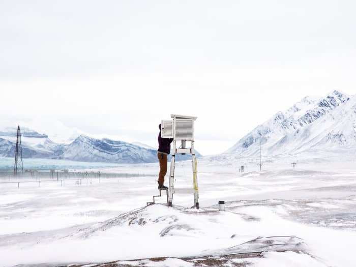 This photographer visited a remote arctic research town where the public isn't allowed - here are her stunning photos