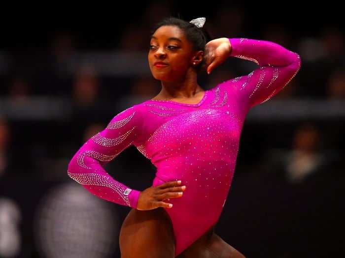 Olympic superstar Simone Biles is now so famous even her celebrity crush is tweeting at her