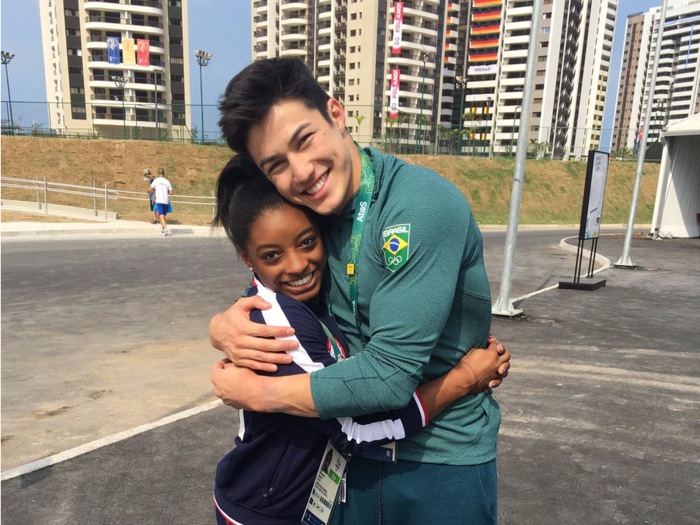 Meet Simone Biles' adorable 'Brazilian boyfriend'