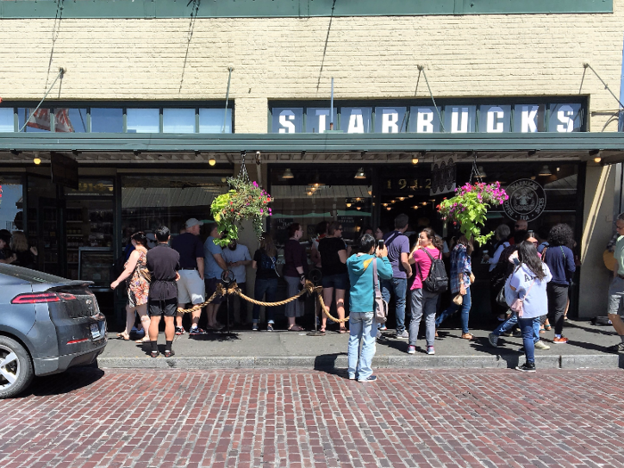 I had a $12 coffee at the fanciest Starbucks in America - and it was only okay