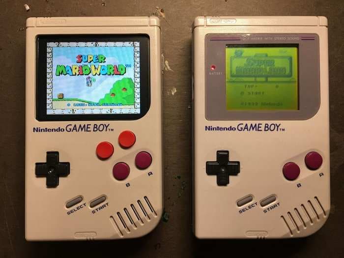 One man created an incredible update to the original Nintendo Game Boy