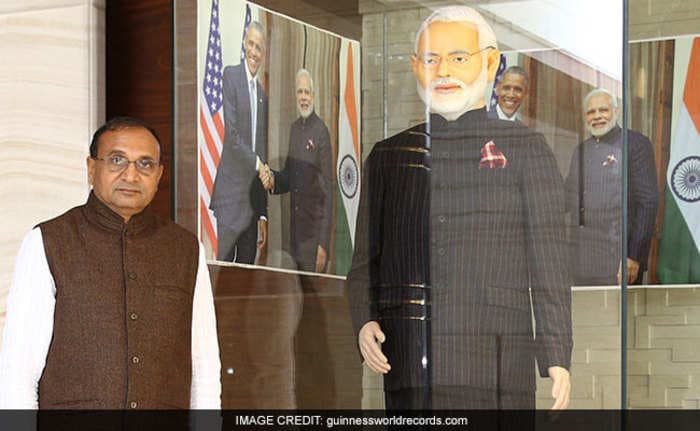 Narendra Modi’s famous suit enters Guinness World Records after getting sold for Rs 4.31 crores