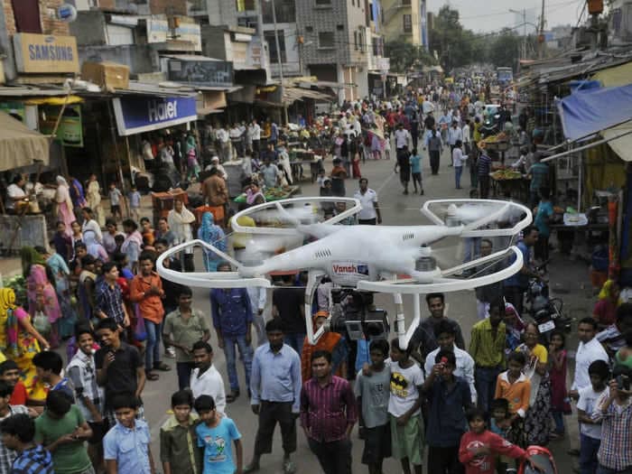 Flying a drone in India can end you up in jail. Know the laws!