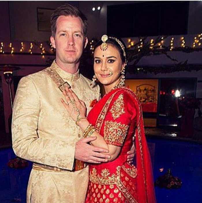 Preity Zinta looks gorgeous in her wedding pictures with husband Gene Goodenough