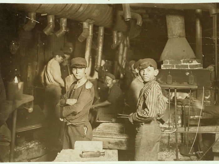 Striking photos of America's child laborers reveal what work was like a century ago