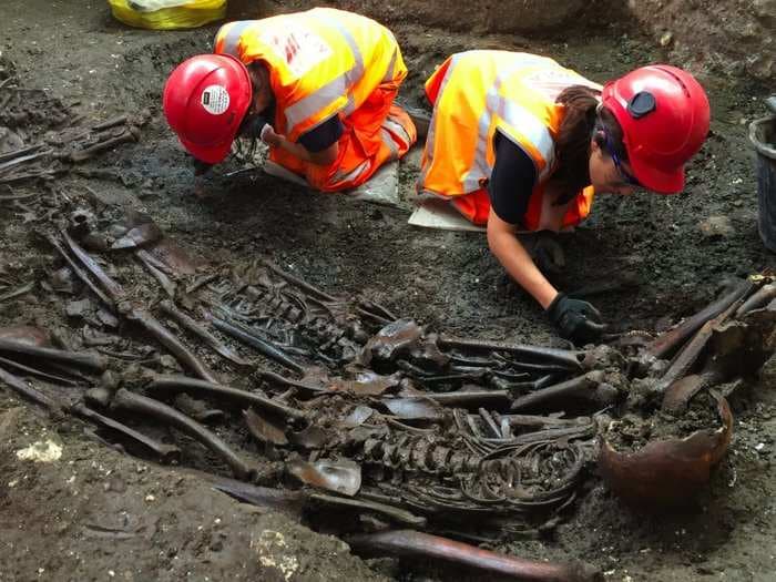 A mass grave has yielded more clues about the Great Plague that wiped out a quarter of London's population