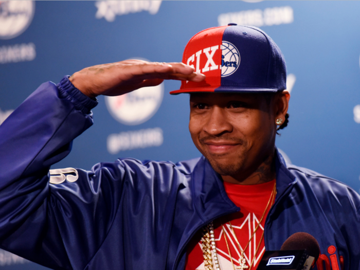 Allen Iverson is entering the Basketball Hall of Fame in the most fitting way possible