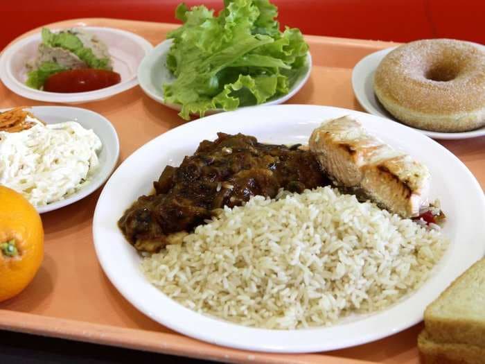 Here's what school lunch looks like in 13 countries around the world