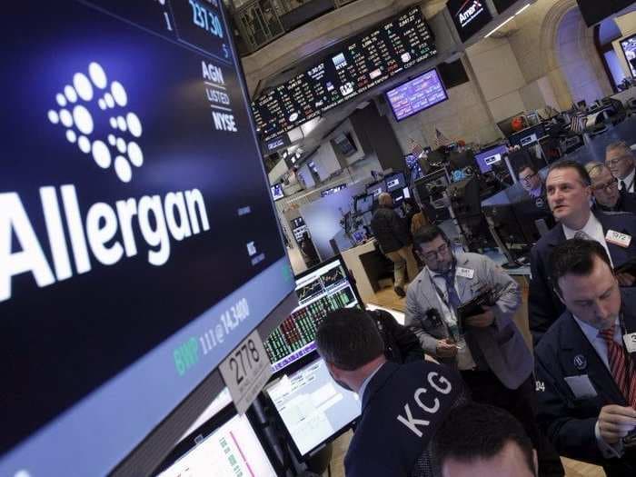 Allergan just acquired two companies in one day