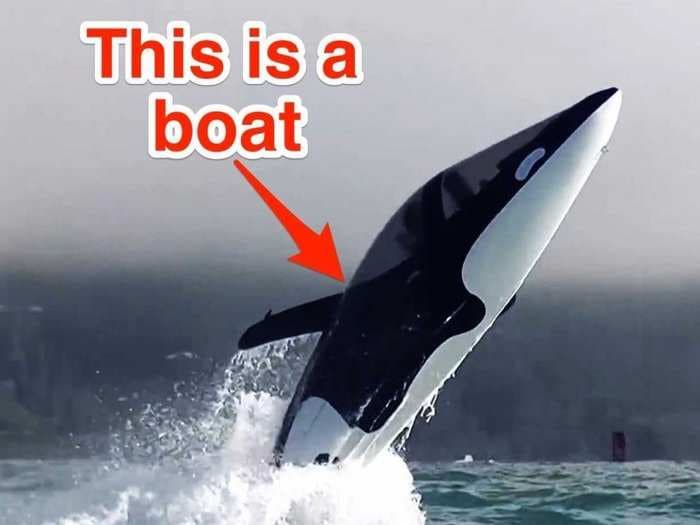 This boat lets you leap out of water just like a killer whale