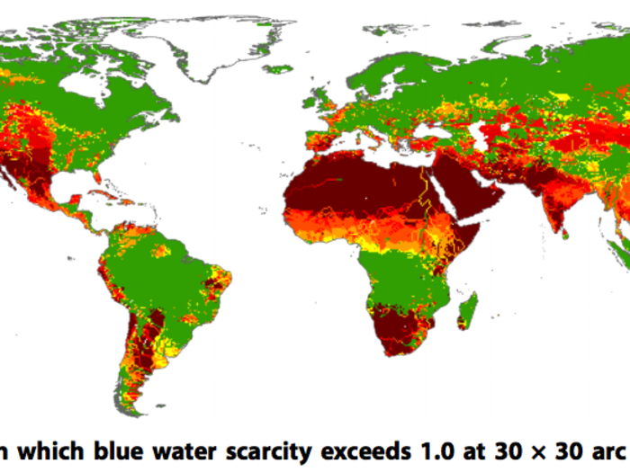 Water crises are the biggest risk facing mankind - here's why