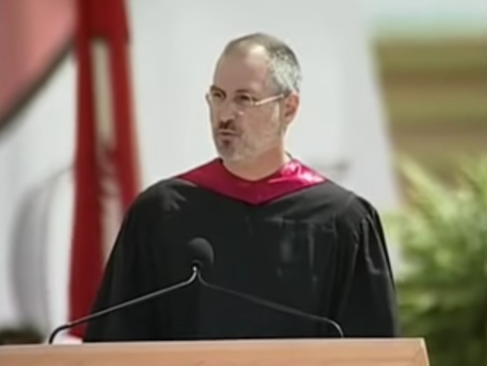 Here's the full text of Steve Jobs' famous Stanford commencement speech