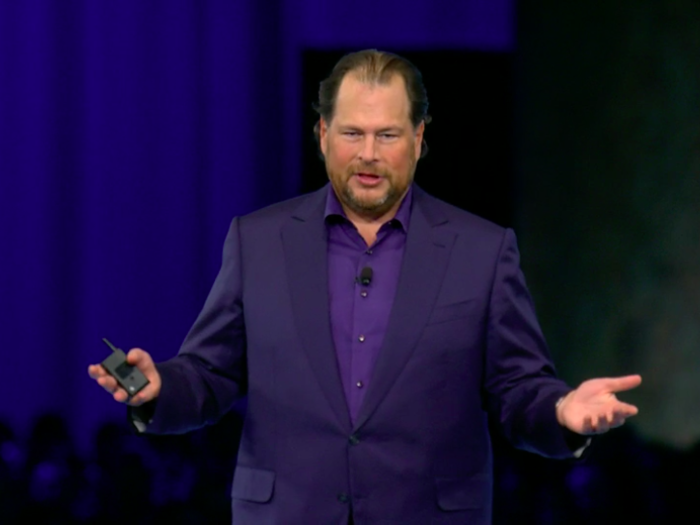 Salesforce CEO Marc Benioff sounds like he's not interested in Twitter right now