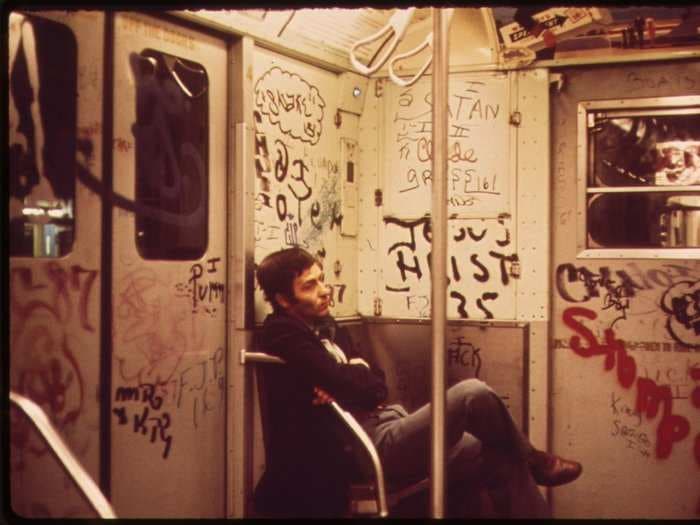 13 pictures reveal what it was like to ride the New York City subways in the 1970s
