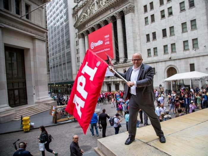 Twilio tried to calm investors with a strong earnings forecast, but the stock is sliding anyway