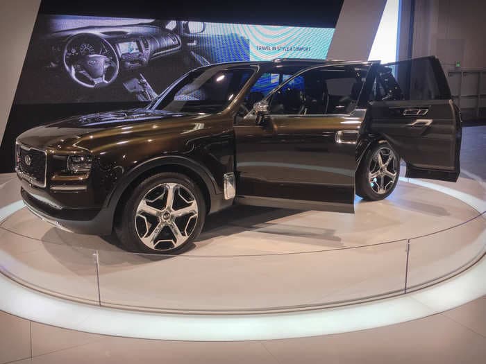 Kia's new Telluride concept features suicide doors and tech to cure jetlag