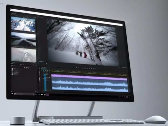 Microsoft is taking on Apple with this beautiful iMac lookalike -&#160;the Surface Studio