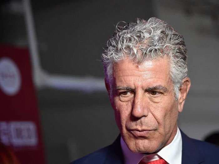 Anthony Bourdain says people who 'follow their passion' into the restaurant world are 'delusional'