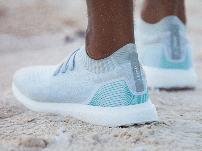 Adidas is selling shoes made out of the plastic waste we throw in the ocean