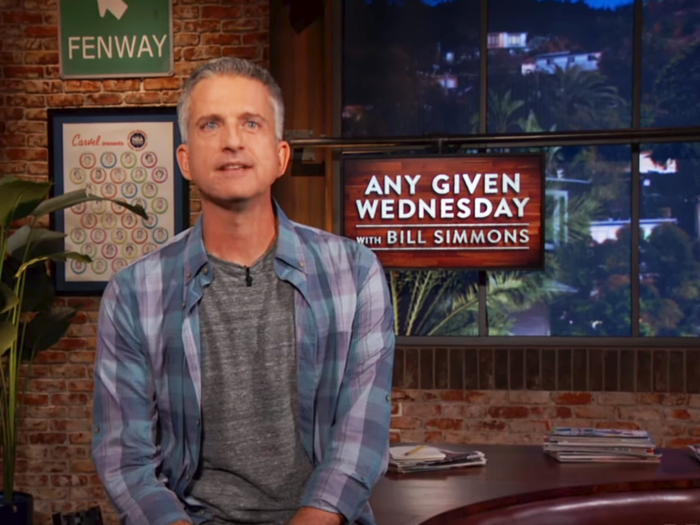 Bill Simmons' HBO show 'Any Given Wednesday' has been canceled after 17 episodes