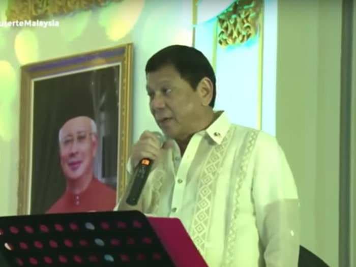 Donald Trump's election has the Philippine president singing a different tune