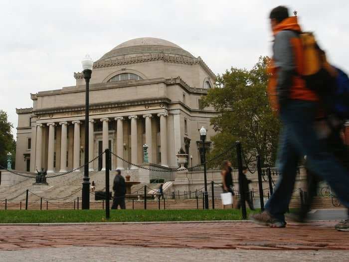 Columbia is suspending its wrestling season after a leak of offensive text messages