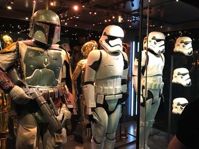 PHOTOS: Inside the new Star Wars exhibition in London that shows you how the characters were developed