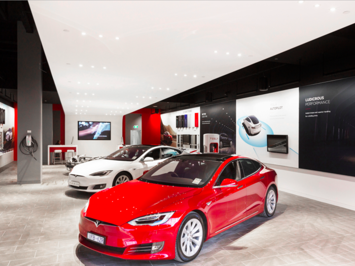 Tesla stores are getting a makeover