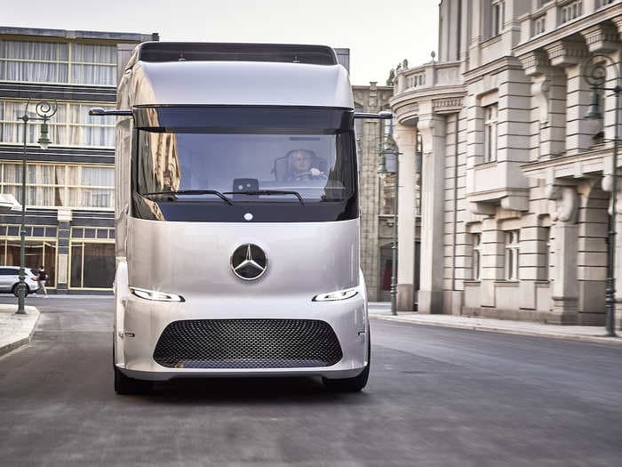 Mercedes built an electric truck that could rival Tesla - here's a closer look