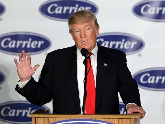 TRUMP: Companies won't leave US anymore 'without consequences'