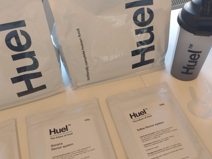 I gave up solid food for a week and lived on meal replacement drink Huel