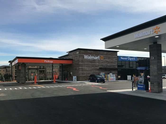 Walmart's new gas-and-grocery hybrids could become a major threat to Amazon and Kroger