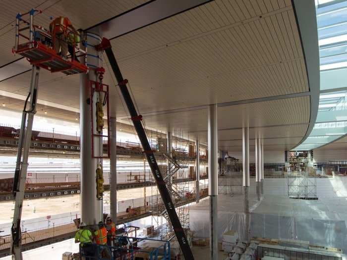 The inside of Apple's new $5 billion campus is stunning