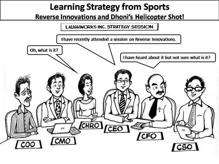 Learning strategy from sports: Reverse innovations and Dhoni’s helicopter shot