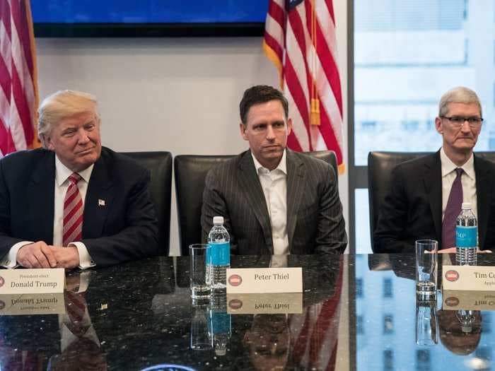 The tech leaders who just met with Trump are harbingers of an automated future