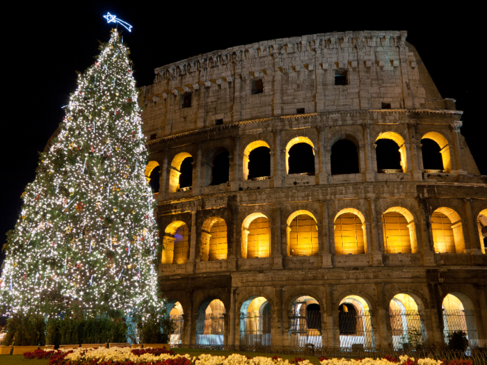 The world's most stunning Christmas trees