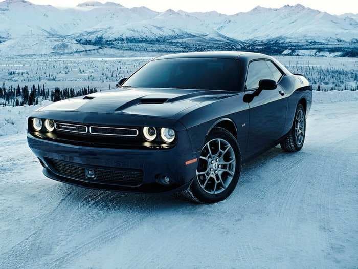 This is the Dodge Challenger muscle car you can take off-road