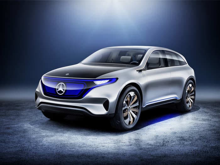 Here's the electric car Mercedes is building to take on Tesla