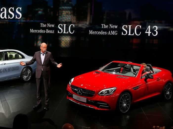 Mercedes-Benz just dethroned BMW as the king of luxury cars in America