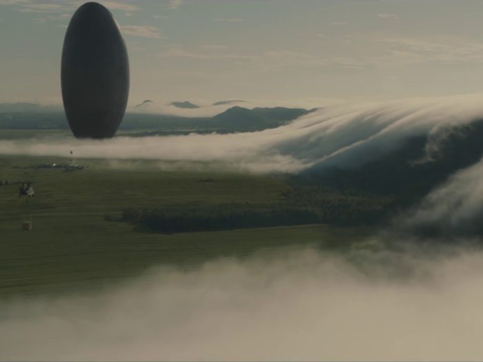 Here's what 'Arrival' looks like without the giant alien landing sites