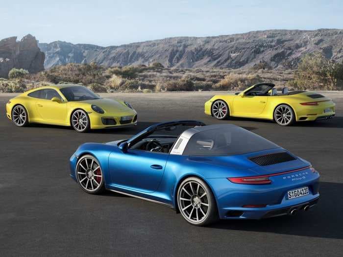 Porsche now sells 21 different versions of the 911- here they are