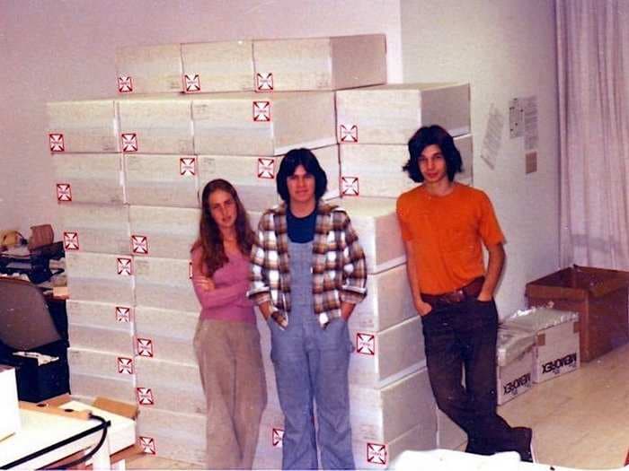 Early photos of life at Apple with Steve Jobs, from the company's first few employees