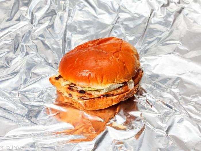 We tried grilled chicken sandwiches from all the major fast-food chains - and the winner is obvious