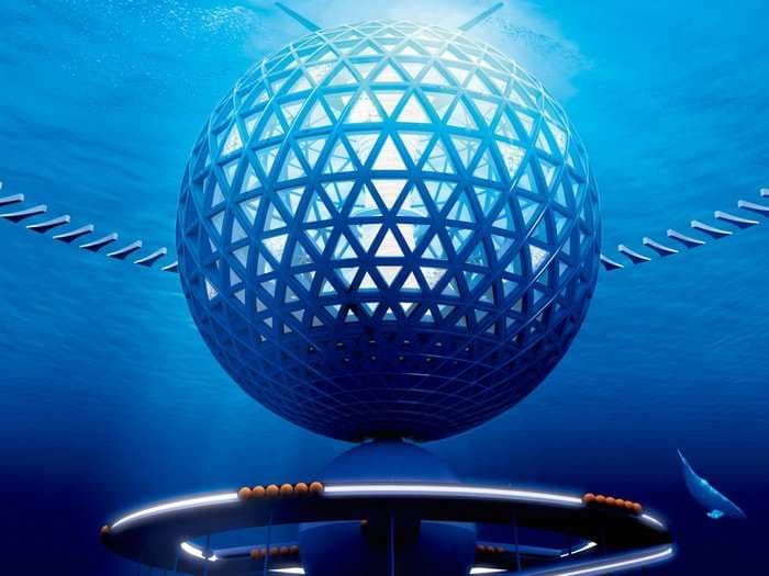 A bunch of architects want to build a $26 billion underwater city in Tokyo - take a look