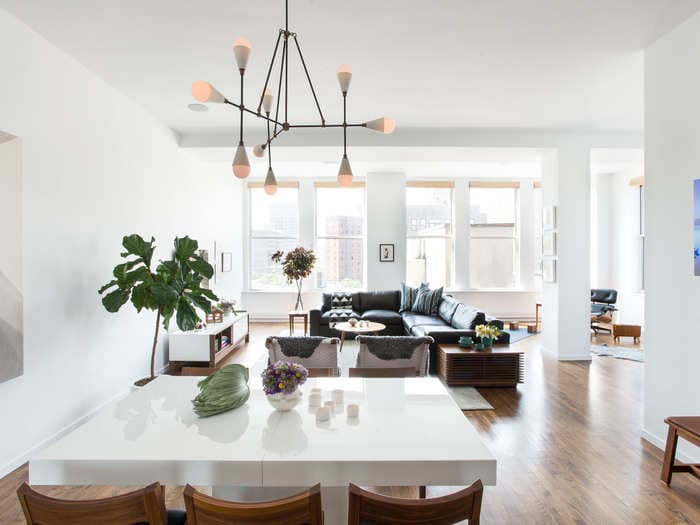 This New York apartment was transformed into a modern bachelor pad for a financier