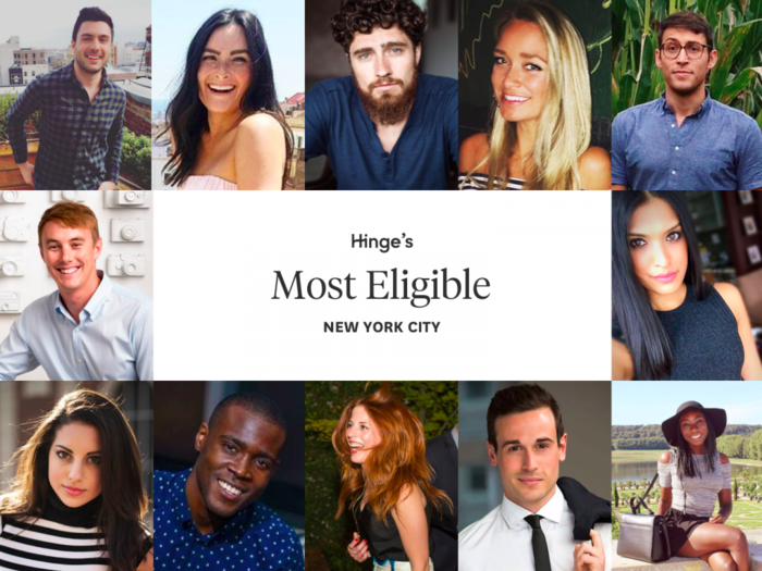 These are the 40 most eligible people in New York City, according to dating app Hinge